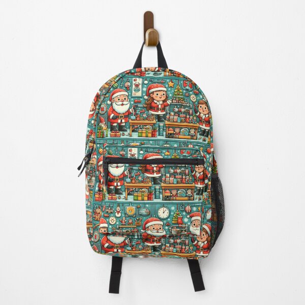 Item preview, Santa's and the toy factory designed and sold by fatbanana.