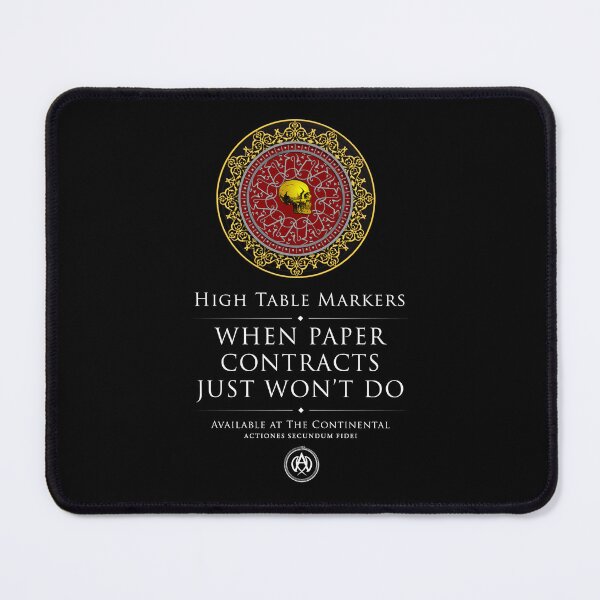 Item preview, Mistah Wick - High Table Markers designed and sold by SlappyWares.