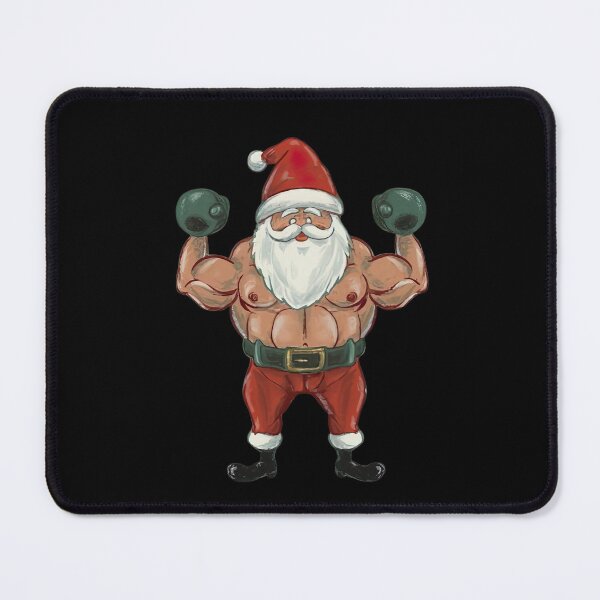 Item preview, Buff Santa Kettlebell Christmas designed and sold by medbouk1.