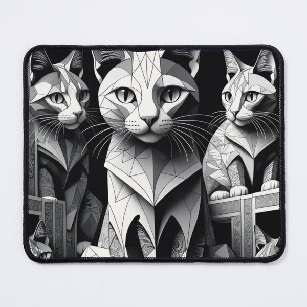 Item preview, Escher's Optical Illusion and Endless Walls and Stairs with Cats Impossible Construction designed and sold by Butler in the Home.