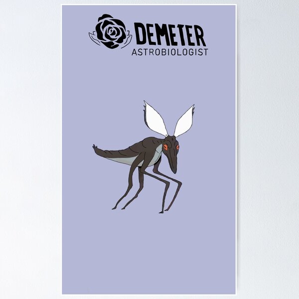 Item preview, Demeter astrobiology solar creature  designed and sold by geclactic.