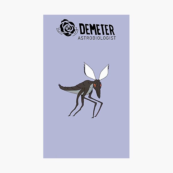 Item preview, Demeter astrobiology solar creature  designed and sold by geclactic.