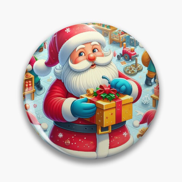 Item preview, Father Christmas and the toy factory  designed and sold by fatbanana.
