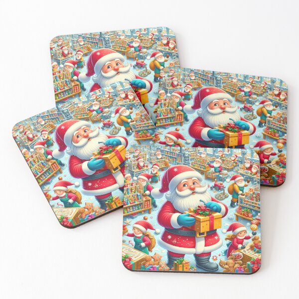 Item preview, Father Christmas and the toy factory  designed and sold by fatbanana.