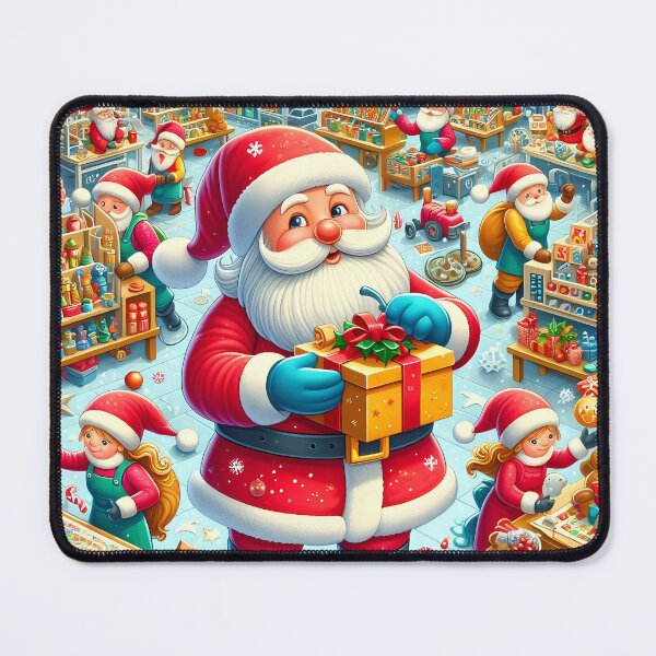 Item preview, Father Christmas and the toy factory  designed and sold by fatbanana.