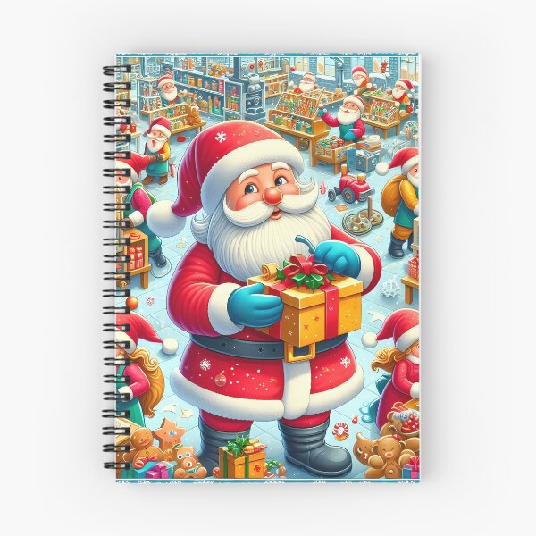 Item preview, Father Christmas and the toy factory  designed and sold by fatbanana.