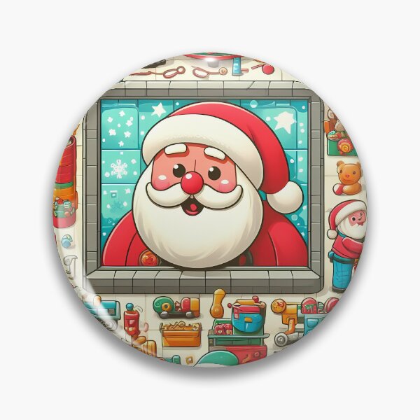 Item preview, Father Christmas and the toy factory 2 designed and sold by fatbanana.