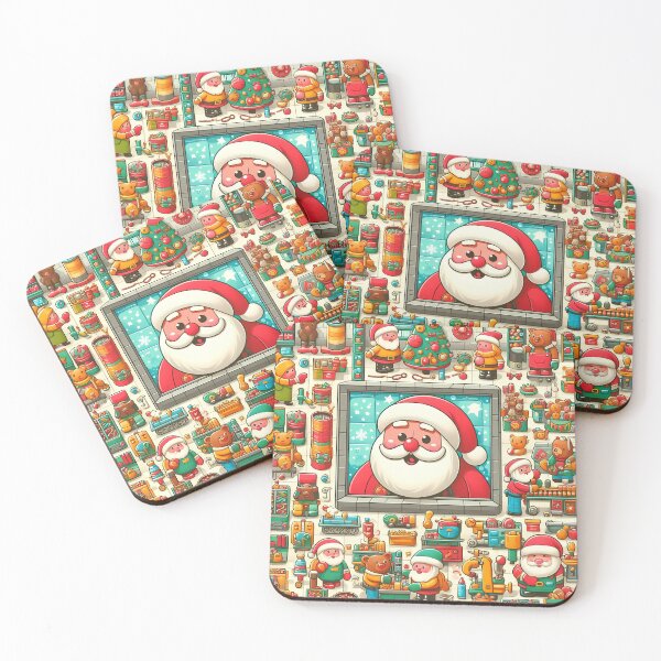 Item preview, Father Christmas and the toy factory 2 designed and sold by fatbanana.