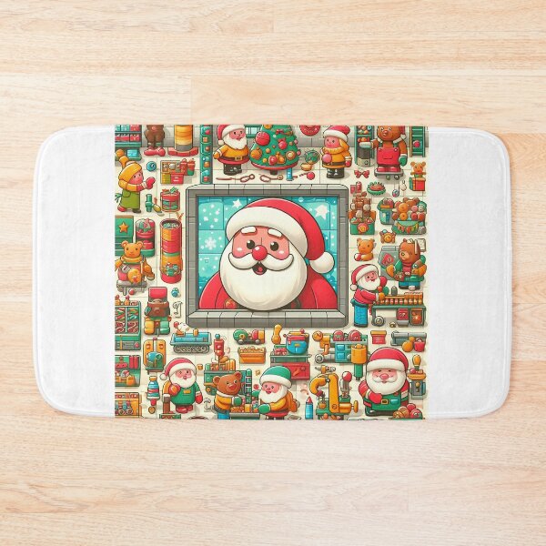 Item preview, Father Christmas and the toy factory 2 designed and sold by fatbanana.