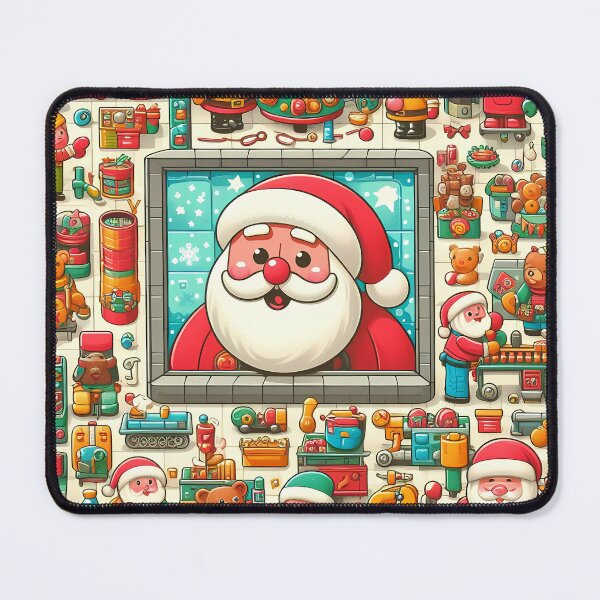 Item preview, Father Christmas and the toy factory 2 designed and sold by fatbanana.