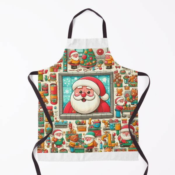 Item preview, Father Christmas and the toy factory 2 designed and sold by fatbanana.