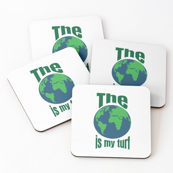 Item preview, The Earth is my Turf #1 designed and sold by MacTampa.