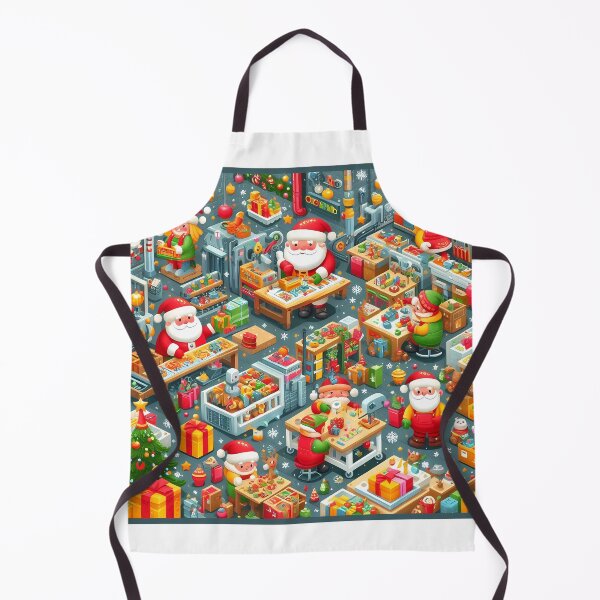 Item preview, Father Christmas and the toy factory 3 designed and sold by fatbanana.