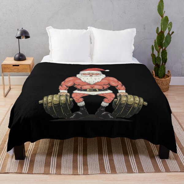 Item preview, Buff Santa Kettlebell Christmas designed and sold by medbouk1.