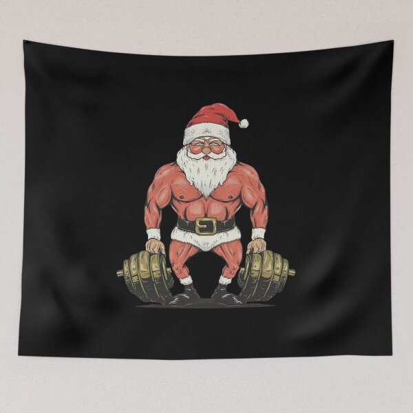 Item preview,  Buff Santa Kettlebell Christmas  designed and sold by medbouk1.