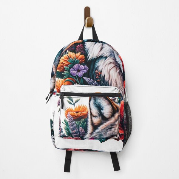 Item preview, Wolf with Flowers designed and sold by InfinityImprint.