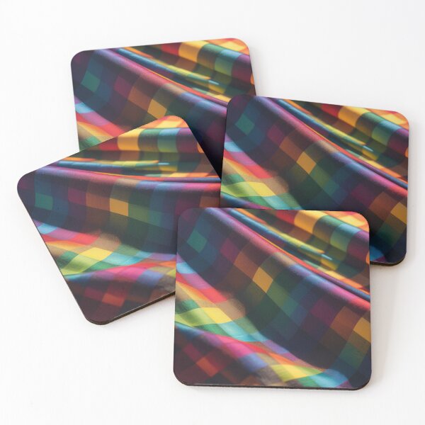 Item preview, A Beautiful Rainbow Checkered Checkerboard Pattern designed and sold by Butler in the Home.