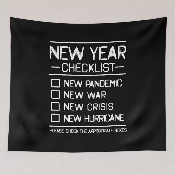 Item preview, New Year Checklist. New Year New Fear! designed and sold by MrPila.