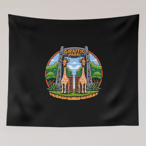 Item preview, Giraffic Park - Funny Dinosaur designed and sold by goldentusk.