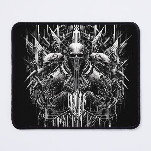 Item preview, ADB Cyberpunk Black Metal Shirt designed and sold by ADarkerBreed.