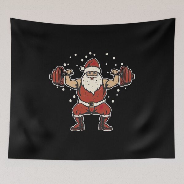 Item preview,  Buff Santa Kettlebell Christmas  designed and sold by medbouk1.