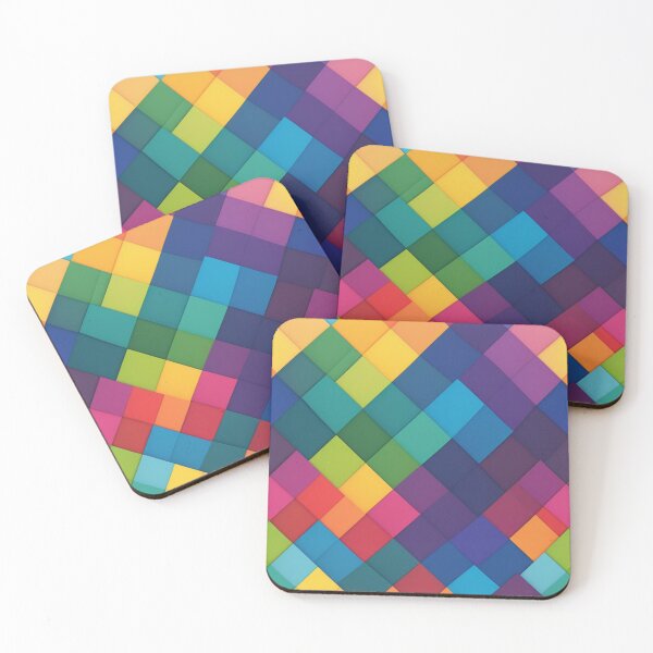 Item preview, A Beautiful Rainbow Checkered Checkerboard Pattern designed and sold by Butler in the Home.
