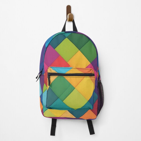 Item preview, A Beautiful Rainbow Checkered Checkerboard Pattern designed and sold by Butler in the Home.