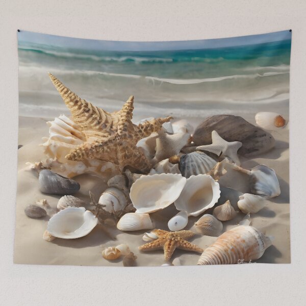 Item preview, Painting still life on the beach designed and sold by Didier Junk.