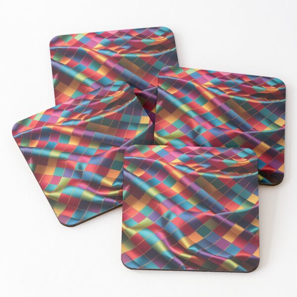Item preview, A Beautiful Rainbow Checkered Checkerboard Pattern designed and sold by Butler in the Home.