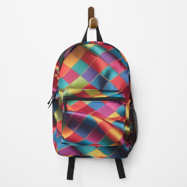 Item preview, A Beautiful Rainbow Checkered Checkerboard Pattern designed and sold by Butler in the Home.