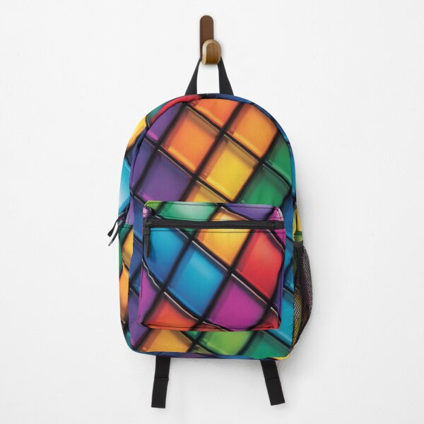 Item preview, A Beautiful Rainbow Checkered Checkerboard Pattern designed and sold by Butler in the Home.