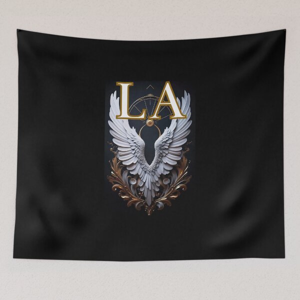 Item preview, Los Angeles LA  angels wings elegant style funny christian gift designed and sold by thankful-loco.