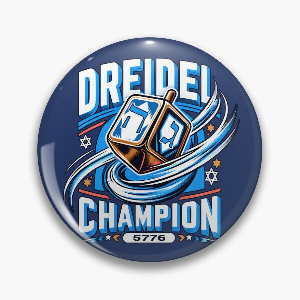 Item preview, Funny Hanukkah - Dreidel Champion - 5776 designed and sold by goldentusk.
