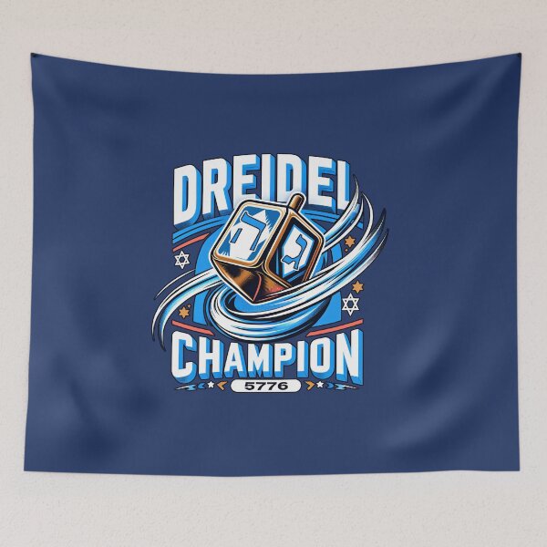 Item preview, Funny Hanukkah - Dreidel Champion - 5776 designed and sold by goldentusk.