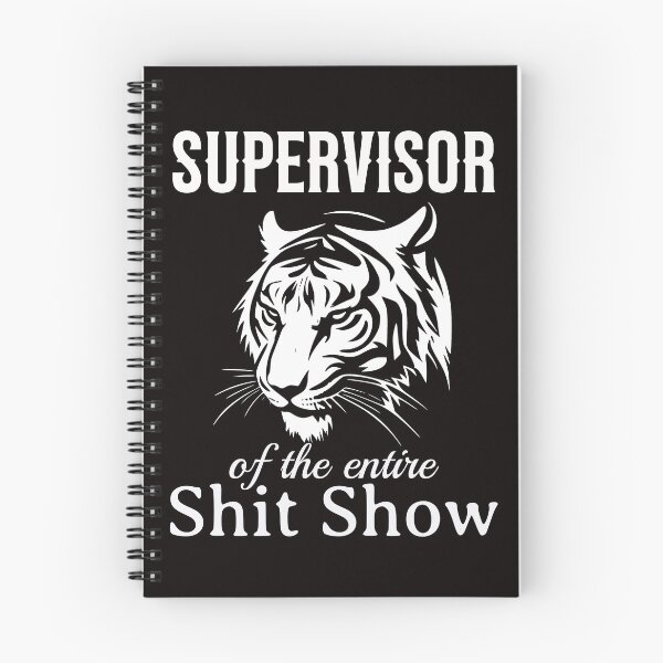 Item preview, Shit Show Supervisor designed and sold by TigerRoseStudio.