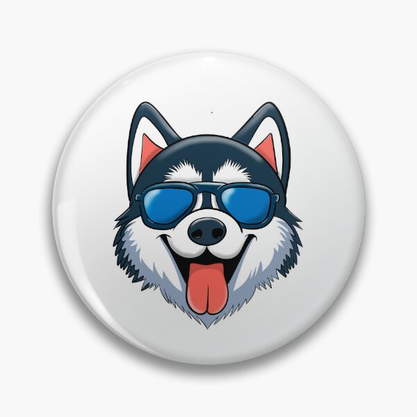 Artikelvorschau, Husky Rocking Sunnies entworfen und verkauft von Top Dog Tees.