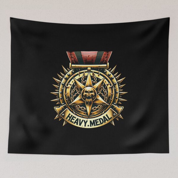 Item preview, Funny - Heavy Medal designed and sold by goldentusk.