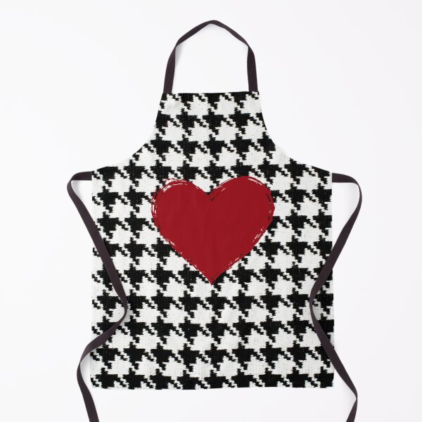 Item preview, Houndstooth and Crimson Heart designed and sold by stargazerhill.