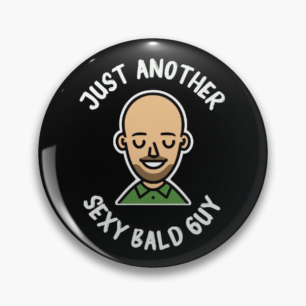 Item preview, Bald guy x bald guy designed and sold by The  Knick Knack Nook.