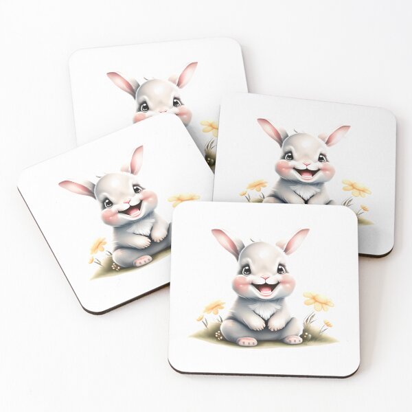 Item preview, Baby Rabbit - Cute Animals for Kids designed and sold by 4TeeToo.
