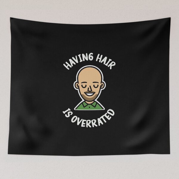 Item preview, Bald man x bald man designed and sold by The  Knick Knack Nook.