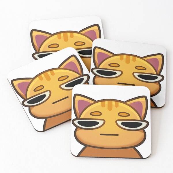 Item preview, Mad/annoyed orange cat designed and sold by Nucifen.