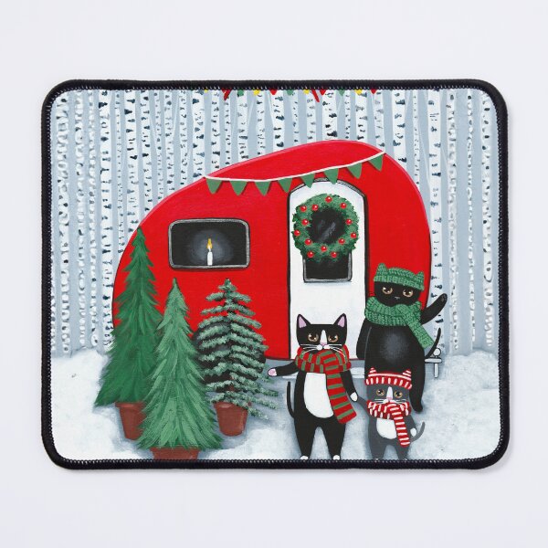 Item preview, Cats Picking Out The Christmas Tree! designed and sold by KilkennyCat Art.