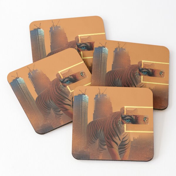 Item preview, TIGER WALK INTO APOCALYPSE CITY designed and sold by FLOWYLD.