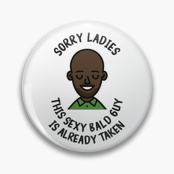 Item preview, Bald guy x bald guy designed and sold by The  Knick Knack Nook.