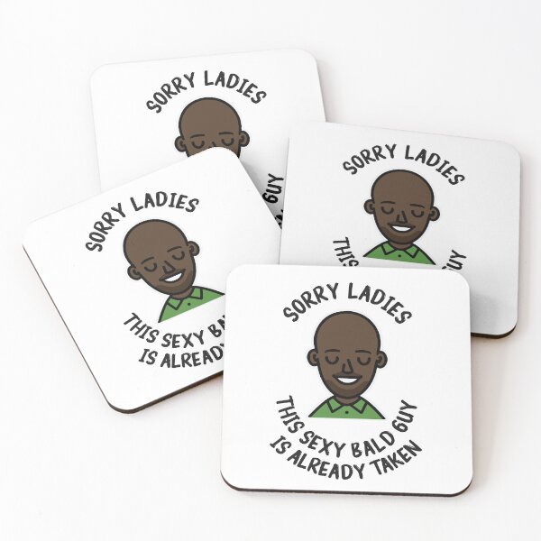 Item preview, Bald guy x bald guy designed and sold by The  Knick Knack Nook.