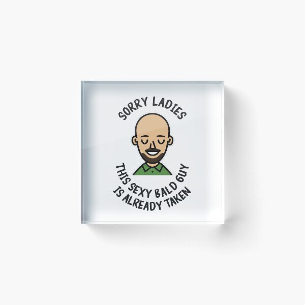 Item preview, Baldness x baldness designed and sold by The  Knick Knack Nook.