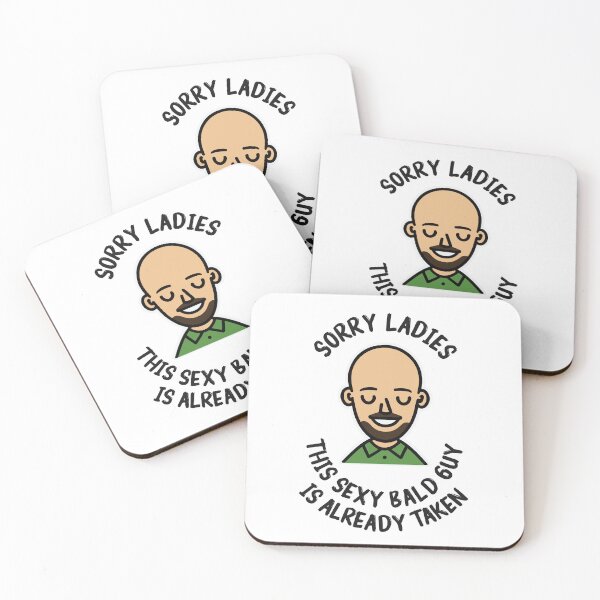 Item preview, Baldness x baldness designed and sold by The  Knick Knack Nook.