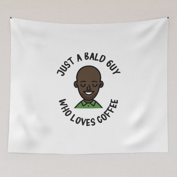 Item preview, Bald man x bald man designed and sold by The  Knick Knack Nook.
