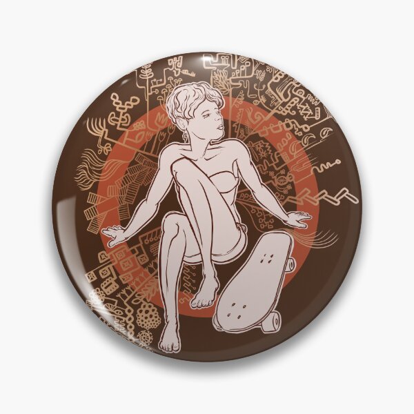 Item preview, Skateboard girl designed and sold by motylanoga.